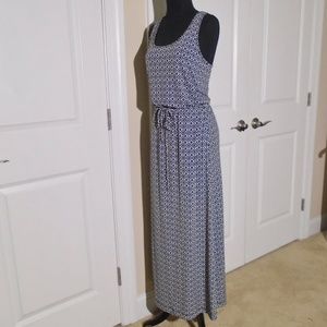 BANANA REPUBLIC Drawstring Racer-Back Maxi XS/S